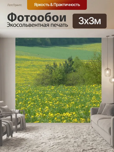 Фотообои Весенний луг