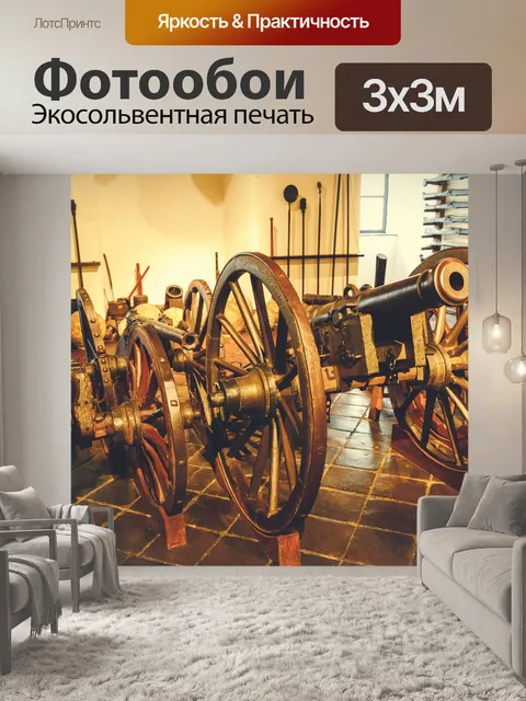 Фотообои Историческая пушка