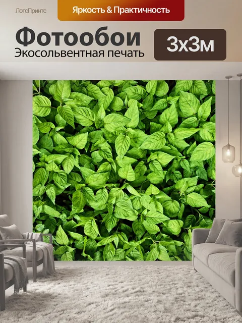 Фотообои Листья