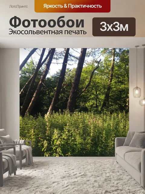 Фотообои Твердая древесина