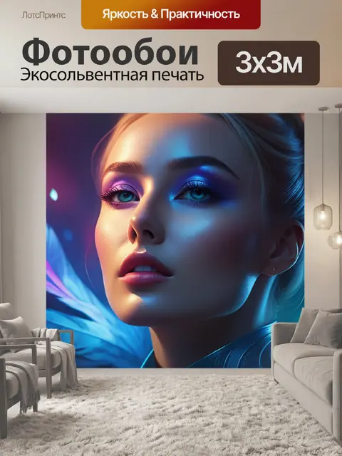 Фотообои с кипеловым