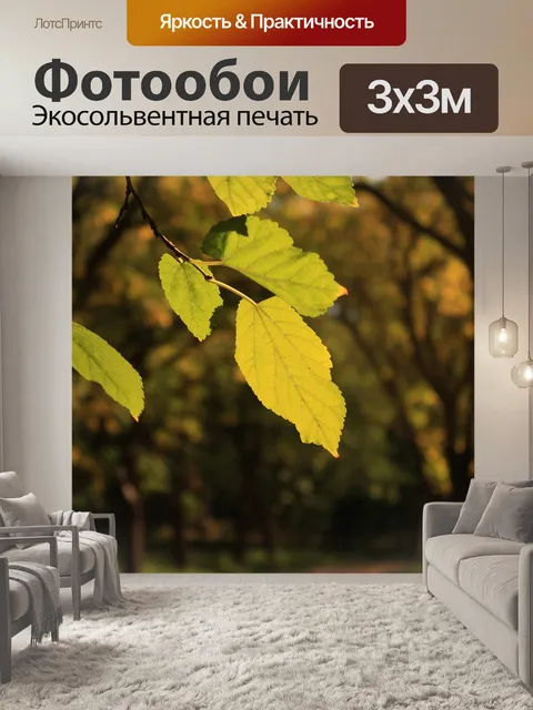 Фотообои Лист