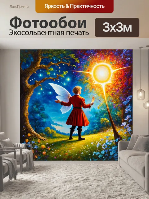 Фотообои сказка волшебство о волшебном графе