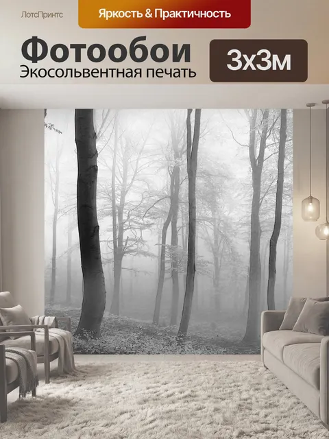 Фотообои лес