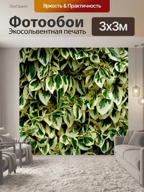 Фотообои Листья