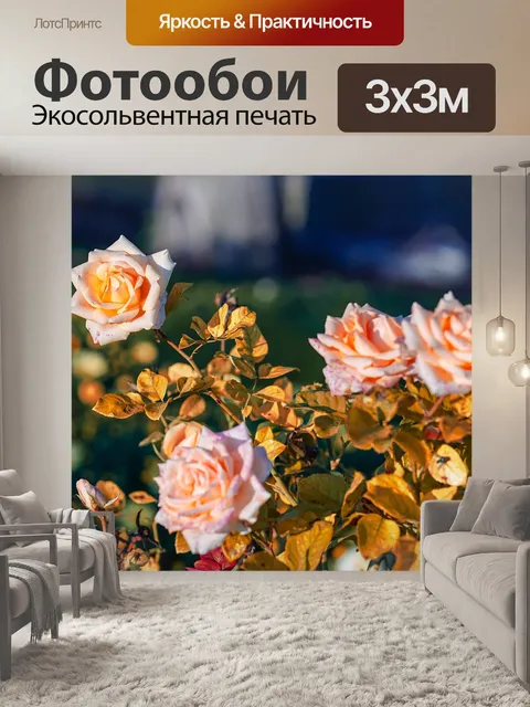 Фотообои Розы