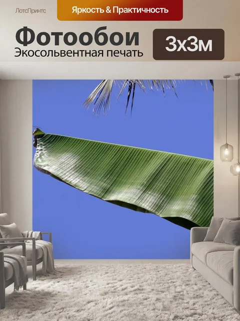 Фотообои Листья