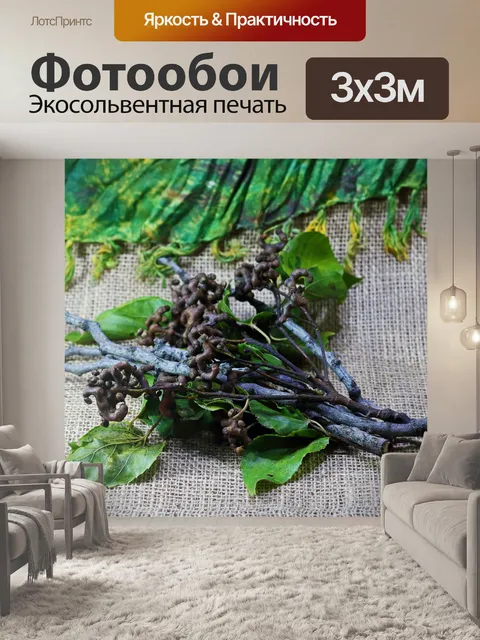 Фотообои гроздья спелого японского изюма