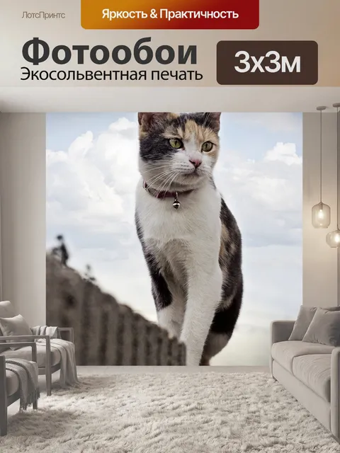 Фотообои Кошка