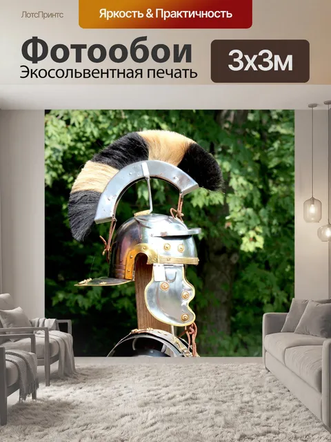 Фотообои Шлем с поднятой гребня