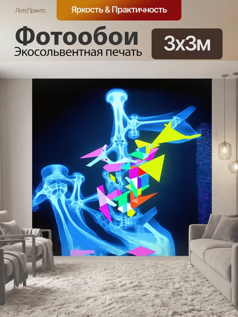 Фотообои рентгеновский снимок тазовой кости морской свинки