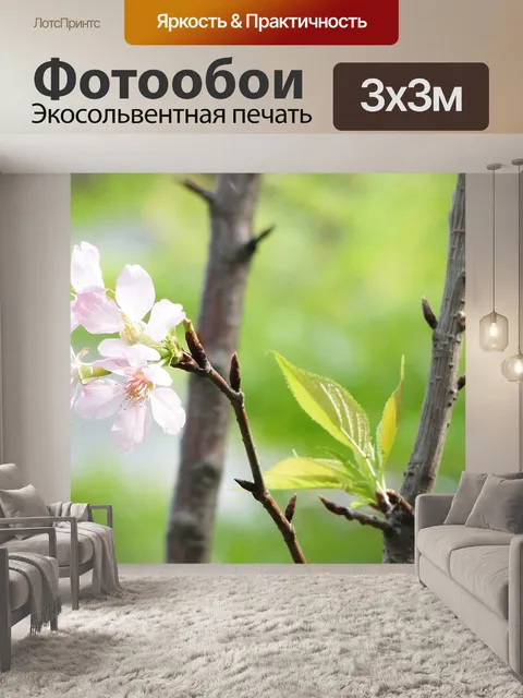Фотообои Цветение