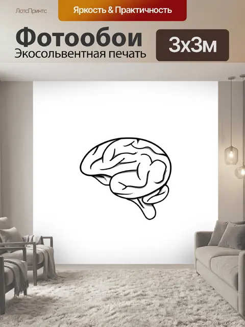 Фотообои Головной мозг