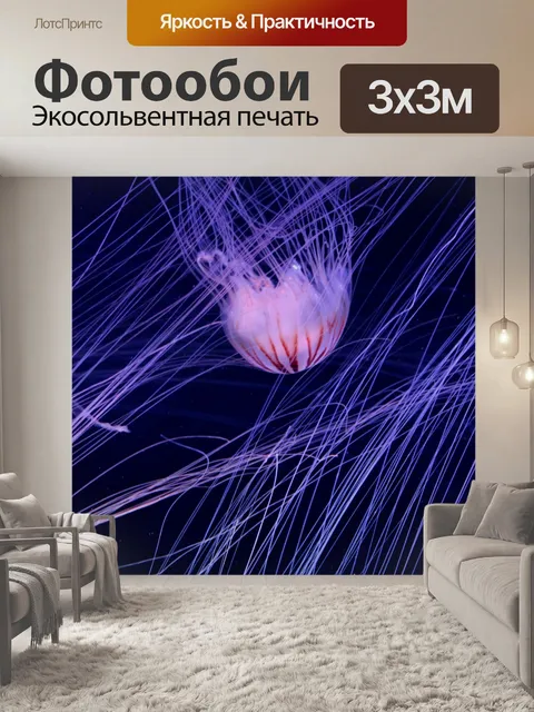 Фотообои Луна Jelly Fish