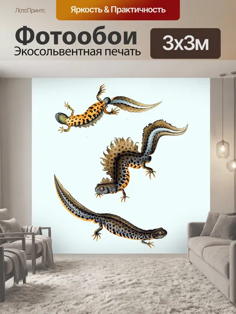 Фотообои Винтажная гладкая тритонная старая иллюс