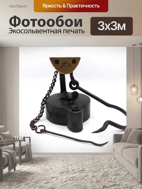 Фотообои Шахтерская лампа Лягушк