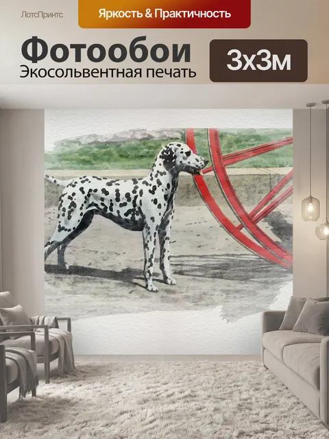 Фотообои Собака, далматин