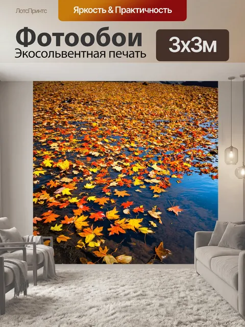 Фотообои осень на вулкане корякском