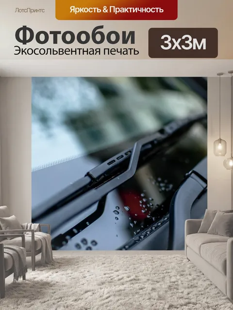 Фотообои Стеклоочиститель