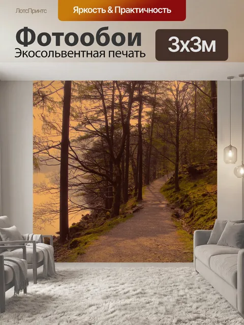 Фотообои Путь в конце ВС