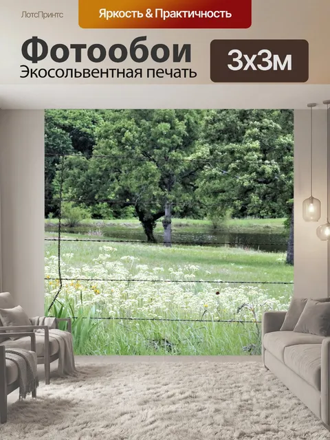 Фотообои Весеннее поле Оклахомы