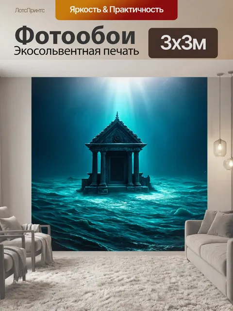 Фотообои море в стиле готический
