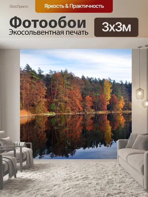 Фотообои Мокрое озеро
