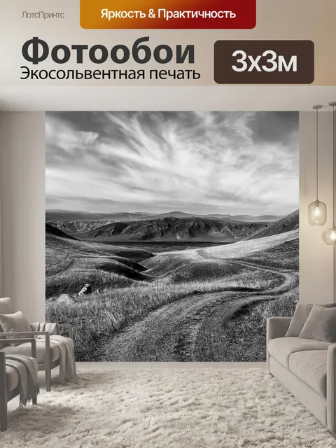 Фотообои Черное и белое