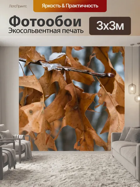 Фотообои Листья