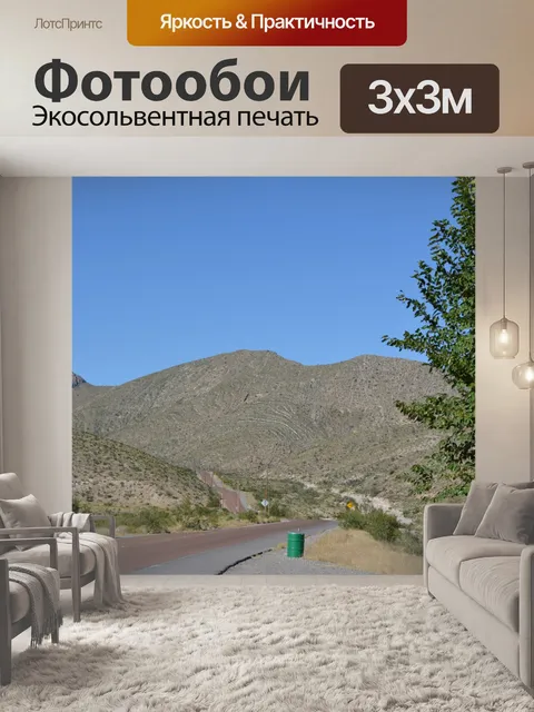 Фотообои Государственный парк Franklin Mountains