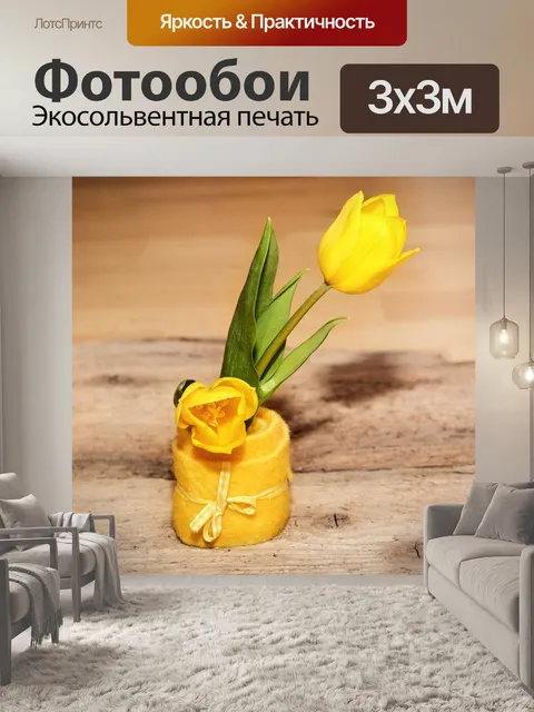 Фотообои Тюльпан