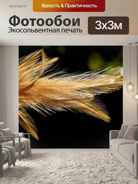 Фотообои Перья