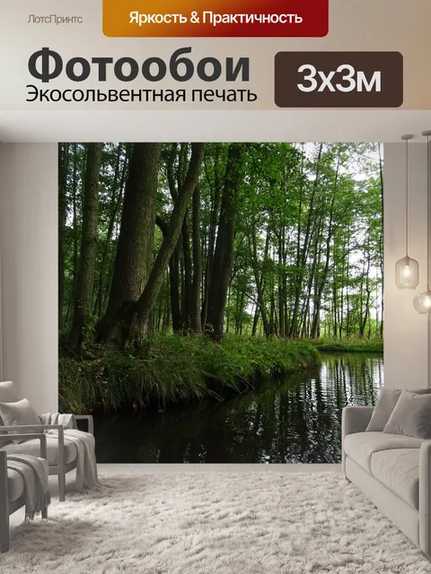 Фотообои Поток