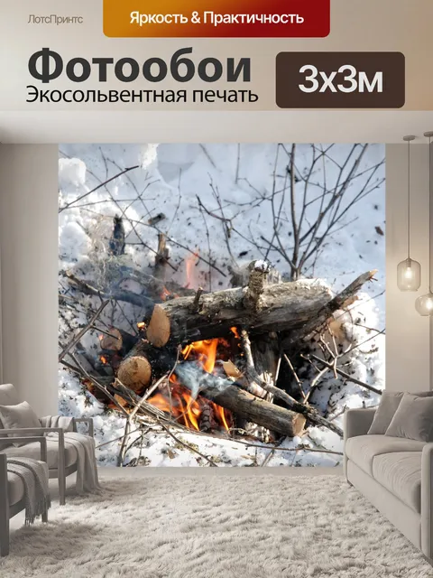 Фотообои Костра
