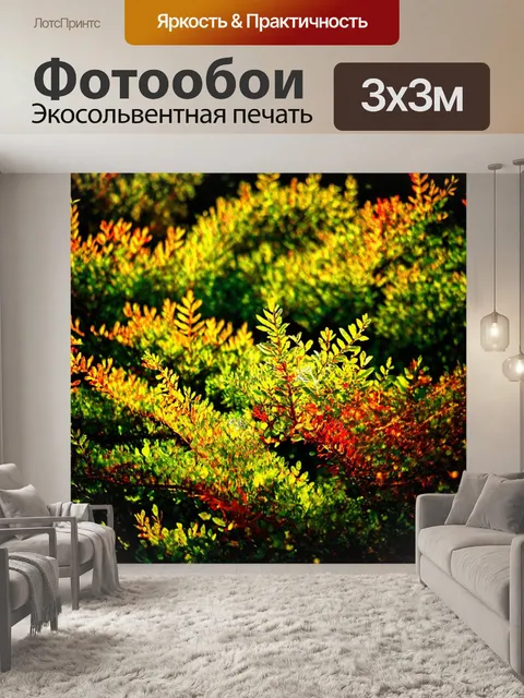 Фотообои природа в стиле абстракции