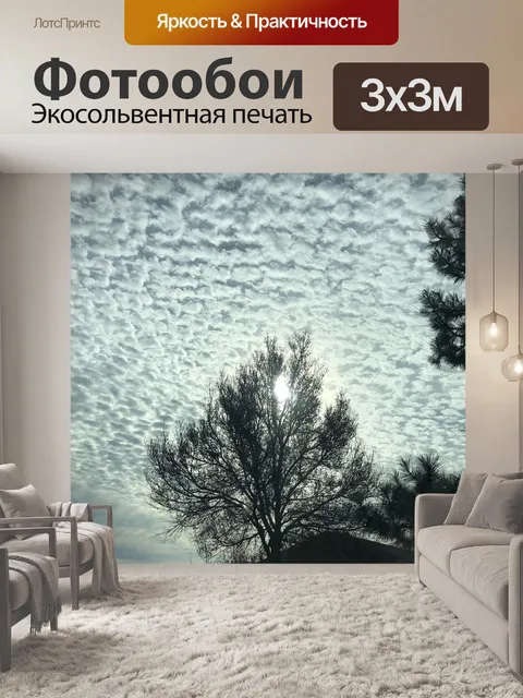 Фотообои Слоисто-кучевые облака