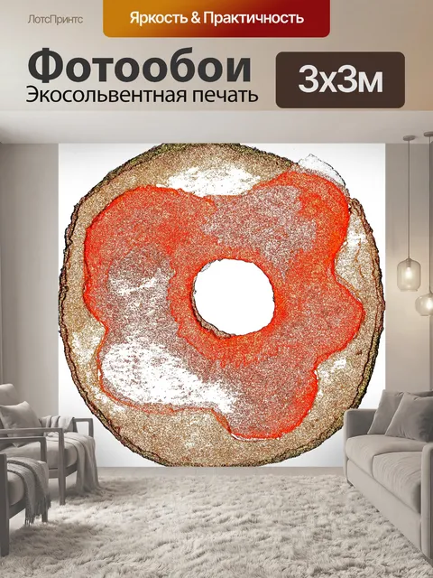 Фотообои Абстрактный пончик