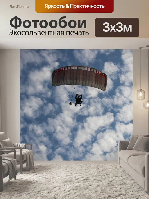Фотообои Парашют