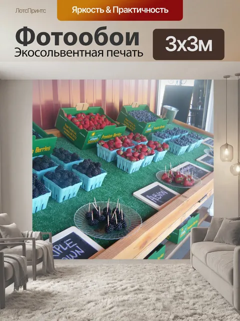 Фотообои Ферма магазин