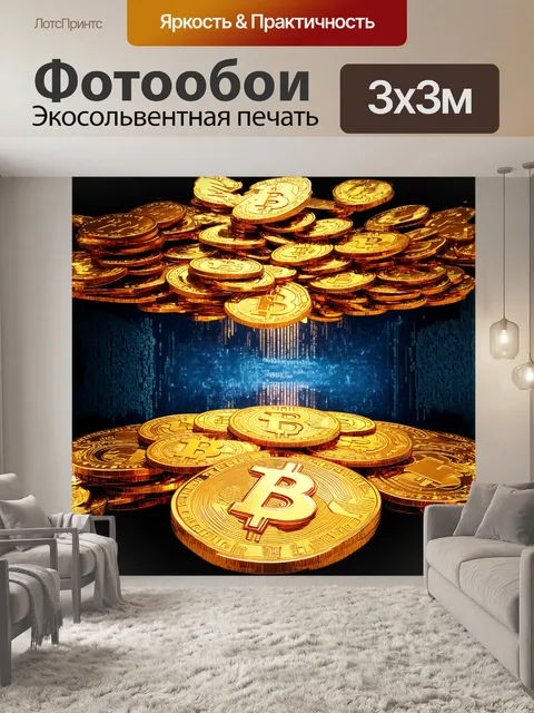 Фотообои на фоне загадочного цифрового неба