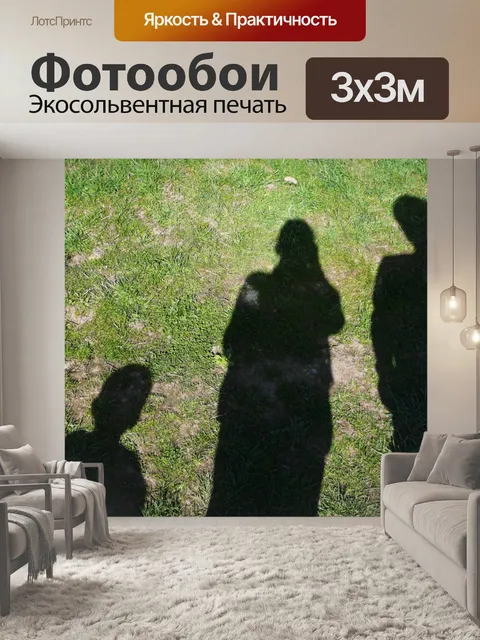 Фотообои Тени на земле
