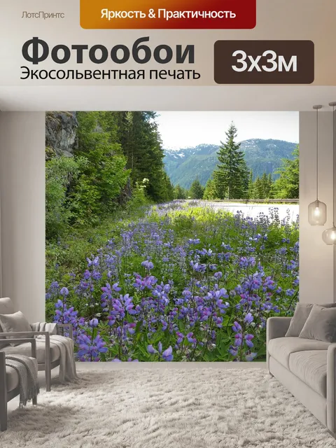 Фотообои Горная дорога