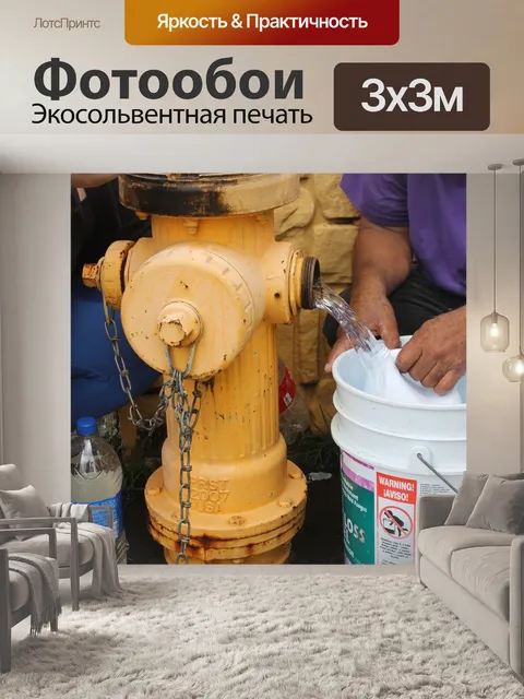 Фотообои Водяной насос