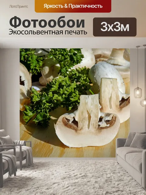 Фотообои Грибы