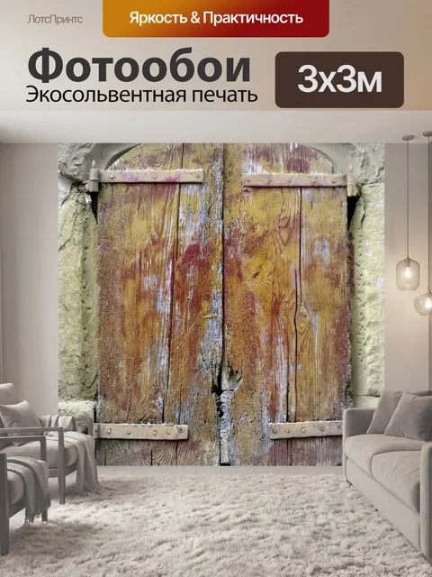 Фотообои Старая дверь