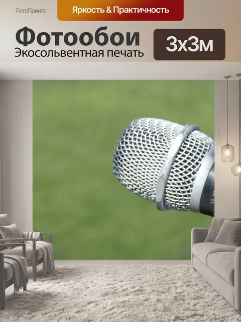 Фотообои Микрофон