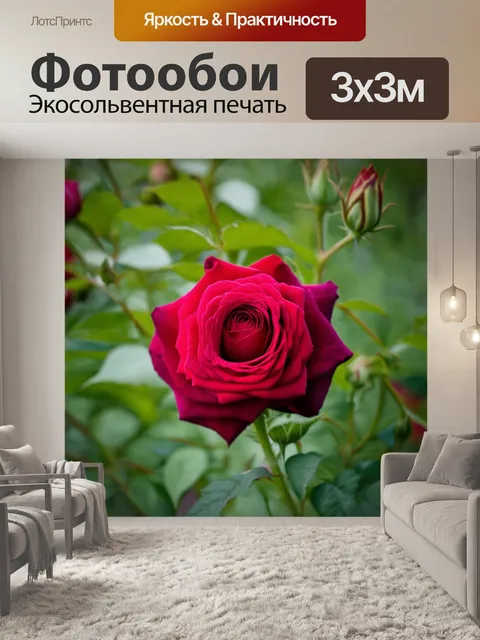 Фотообои розы в стиле неоромантизм, мелодия природы с цветами, нежно шепчущими о любви