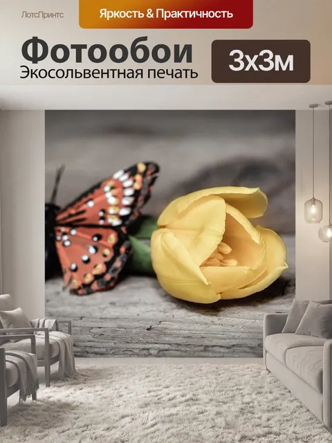 Фотообои Тюльпан