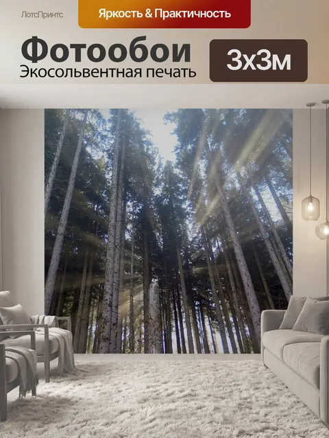 Фотообои Солнечные лучи