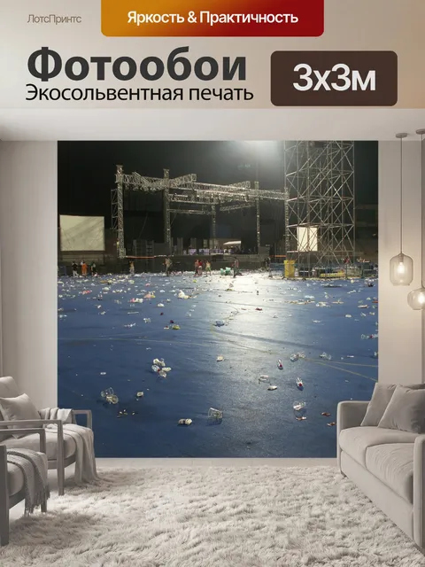 Фотообои Стадион после концерта